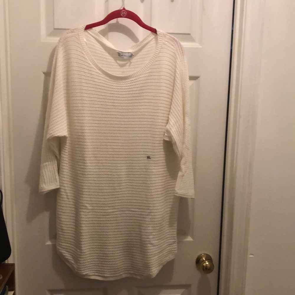 NY and Company cream sweater